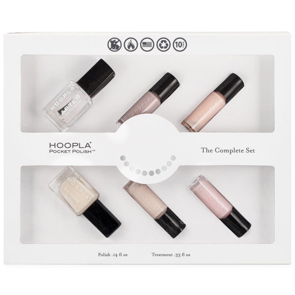 HOOPLA Pocket Polish The Complete Set - Makeup - HOOPLA Pocket