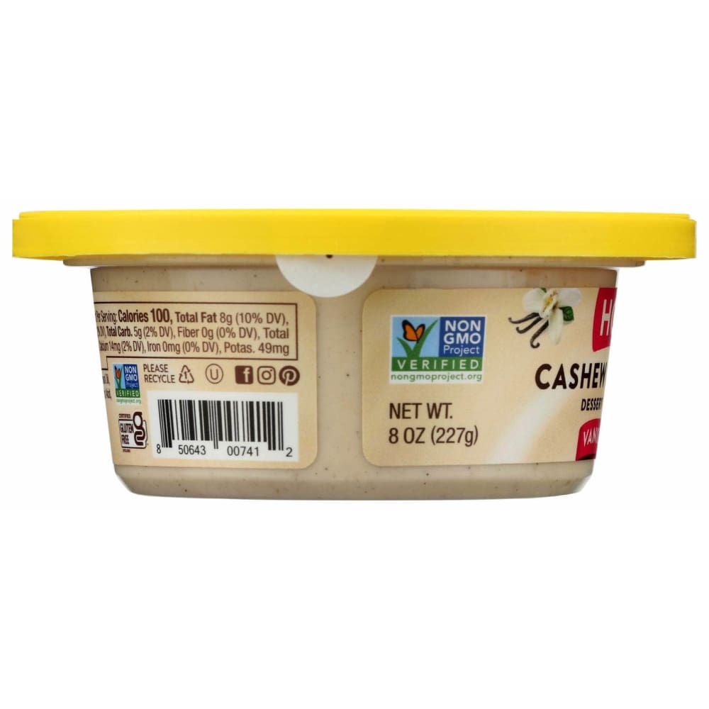 HOPE Grocery > Refrigerated HOPE: Vanilla Bean Cashew Almond Dip, 8 oz