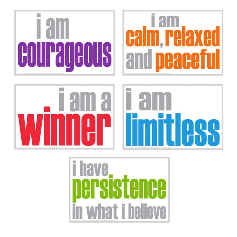 Hopefullness Posters Pack Of 5 (Pack of 6) - Motivational - Inspired Minds