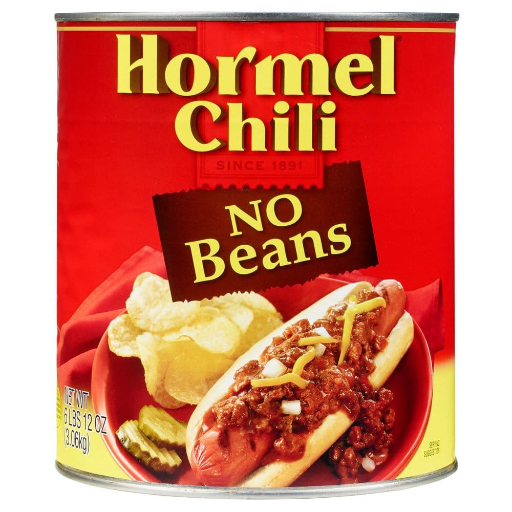 Hormel Chili No Beans (108 oz.) - Canned Foods & Goods - Hormel Chili