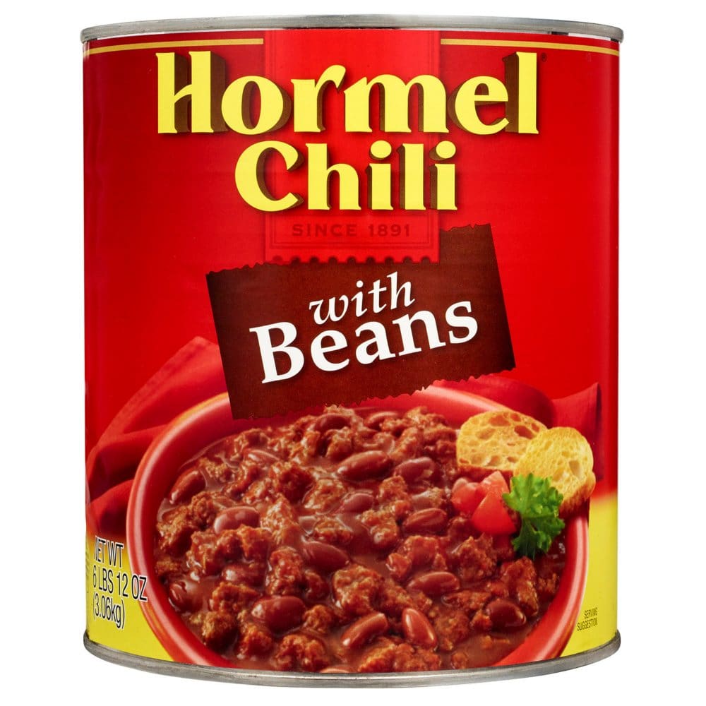 Hormel Chili With Beans (108 oz.) Canned Foods & Goods - Hormel Chili