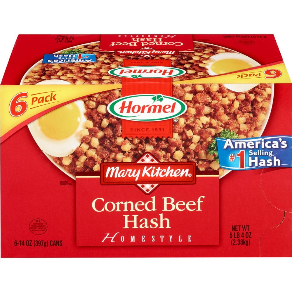 Hormel Mary Kitchen Corned Beef Hash (14 oz. 6 pk.) - Canned Foods & Goods - Hormel Mary