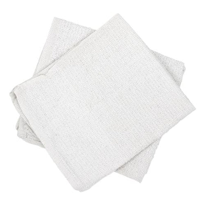 HOSPECO Counter Cloth/bar Mop 15.5 X 17 White Cotton 60/carton - Janitorial & Sanitation - HOSPECO®