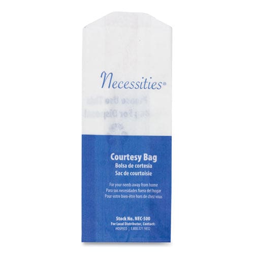 HOSPECO Feminine Hygiene Convenience Disposal Bag 3 X 7.75 White 500/carton - Janitorial & Sanitation - HOSPECO®