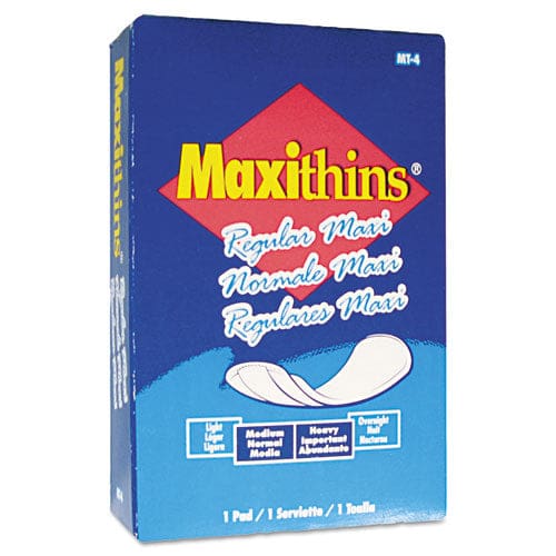 Hospeco Maxithins Vended Sanitary Napkins #4 Maxi 100 Individually Boxed Napkins/carton - Janitorial & Sanitation - HOSPECO®