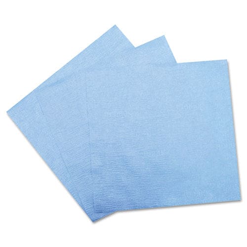 HOSPECO Sontara Ec Engineered Cloths 12 X 12 Blue 100/pack 10 Packs/carton - Janitorial & Sanitation - HOSPECO®