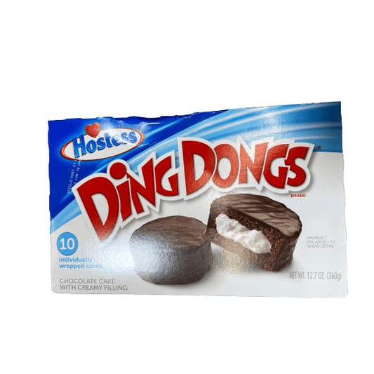 Hostess Hostess Chocolate Ding Dongs Snack Cakes, 10 count, 12.70 oz