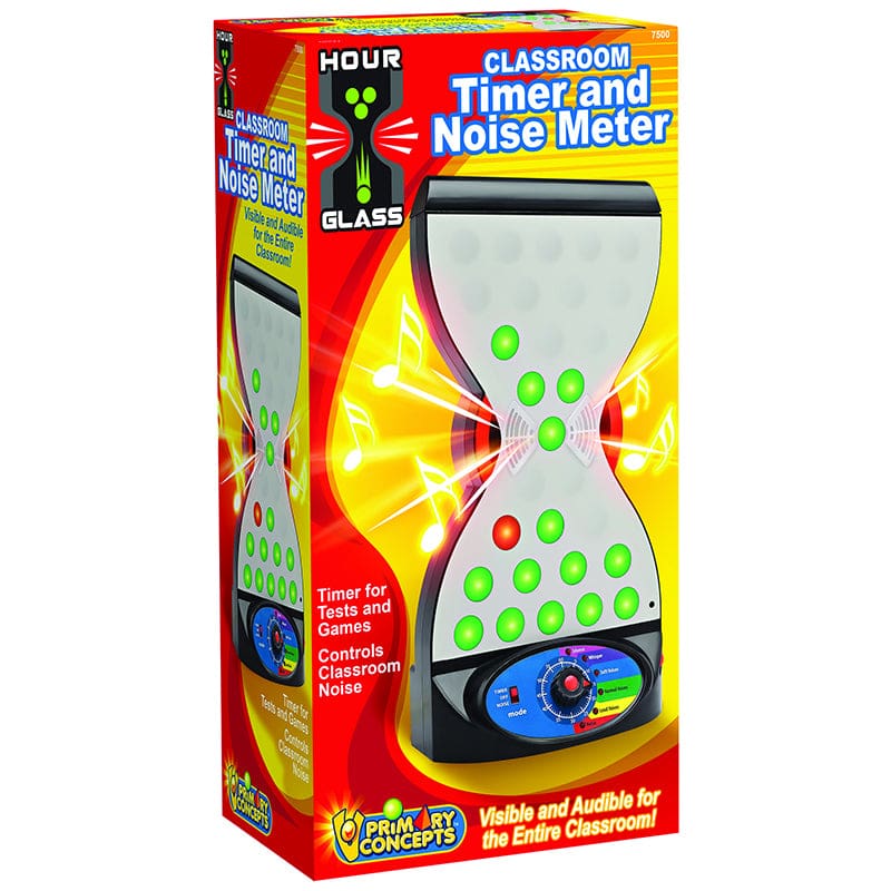 Hourglass 2 In 1 Classroom Timer & Noise Controller - Classroom Management - Primary Concepts Inc