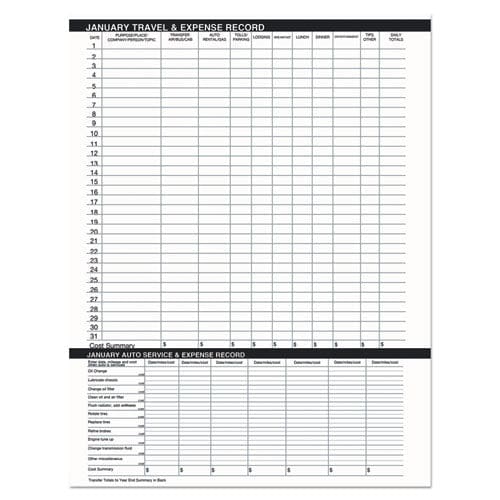 House of Doolittle 14-month Recycled Ruled Monthly Planner 8.75 X 6.78 Black Cover 14-month (dec To Jan): 2022 To 2024 - School Supplies -