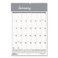 House of Doolittle Bar Harbor Recycled Wirebound Monthly Wall Calendar 12 X 17 White/blue/gray Sheets 12-month (jan-dec): 2023 - School