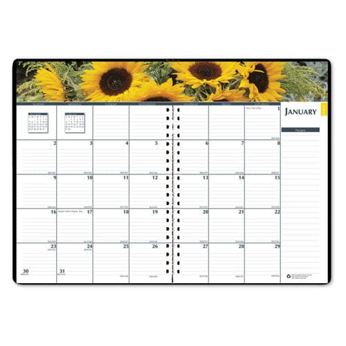 House of Doolittle Earthscapes Recycled Weekly/monthly Planner Gardens Of The World Photography 10 X 7 Black Cover 12-month (jan-dec): 2023