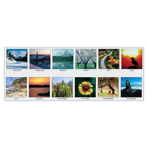 House of Doolittle Earthscapes Scenic Desk Pad Calendar Scenic Photos 22 X 17 White Sheets Black Binding/corners,12-month (jan-dec): 2023 -