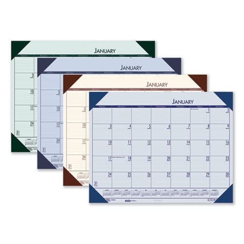 House of Doolittle Ecotones Recycled Monthly Desk Pad Calendar 22 X 17 Green-tint/woodland Green Sheets/corners 12-month (jan To Dec): 2023