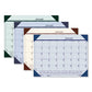 House of Doolittle Ecotones Recycled Monthly Desk Pad Calendar 22 X 17 Ocean Blue Sheets/corners Black Binding 12-month (jan-dec): 2023 -