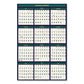 House of Doolittle Four Season Erasable Business/academic Recycled Wall Calendar 24 X 37 12-month(july-june):2022-2023