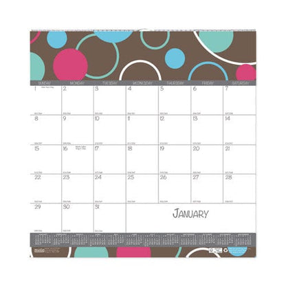 House of Doolittle Recycled Bubbleluxe Wall Calendar Bubbleluxe Artwork 12 X 12 White/multicolor Sheets 12-month (jan To Dec): 2023 - School
