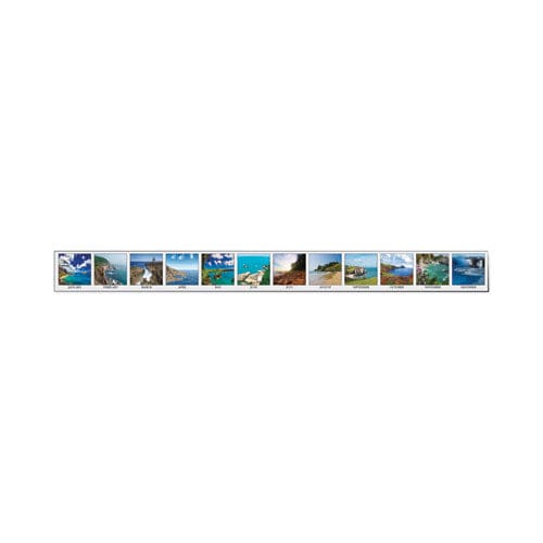 House of Doolittle Recycled Earthscapes Desk Pad Calendar Seascapes Photography 22 X 17 Black Binding/corners,12-month (jan To Dec): 2023 -