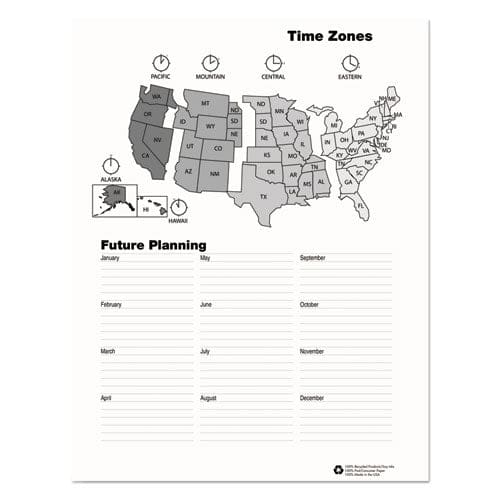 House of Doolittle Recycled Professional Weekly Planner 15-minute Appts 11 X 8.5 Black Wirebound Soft Cover 12-month (aug-july): 2022-2023 -