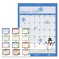 House of Doolittle Recycled Seasonal Wall Calendar Earthscapes Illustrated Seasons Artwork 12 X 12 12-month (jan To Dec): 2023 - School