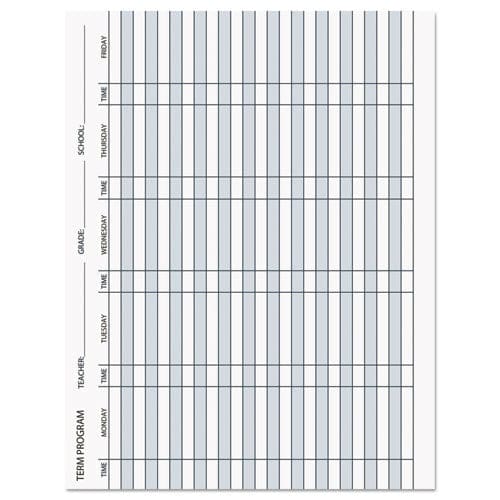 House of Doolittle Recycled Teacher’s Planner Weekly Two-page Spread (seven Classes) 11 X 8.5 Blue Cover - School Supplies - House