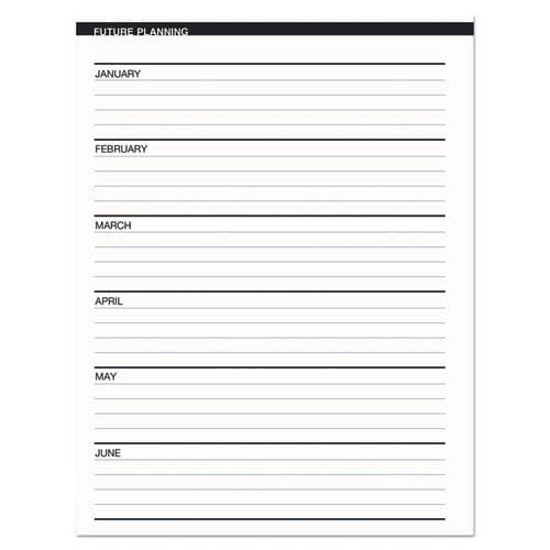 House of Doolittle Recycled Two Year Monthly Planner With Expense Logs 8.75 X 6.88 Black Cover 24-month (jan To Dec): 2023 To 2024 - School