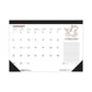 House of Doolittle Recycled Zodiac Desk Pad Calendar Zodiac Artwork 17 X 22 White Sheets Black Binding/corners 12-month (jan-dec) 2023 -