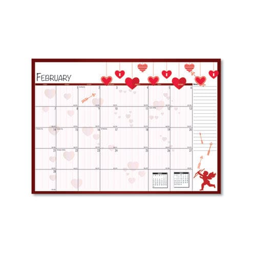 House of Doolittle Seasonal Monthly Planner Seasonal Artwork 10 X 7 Light Blue Cover 12-month (july To June): 2022 To 2023 - School Supplies