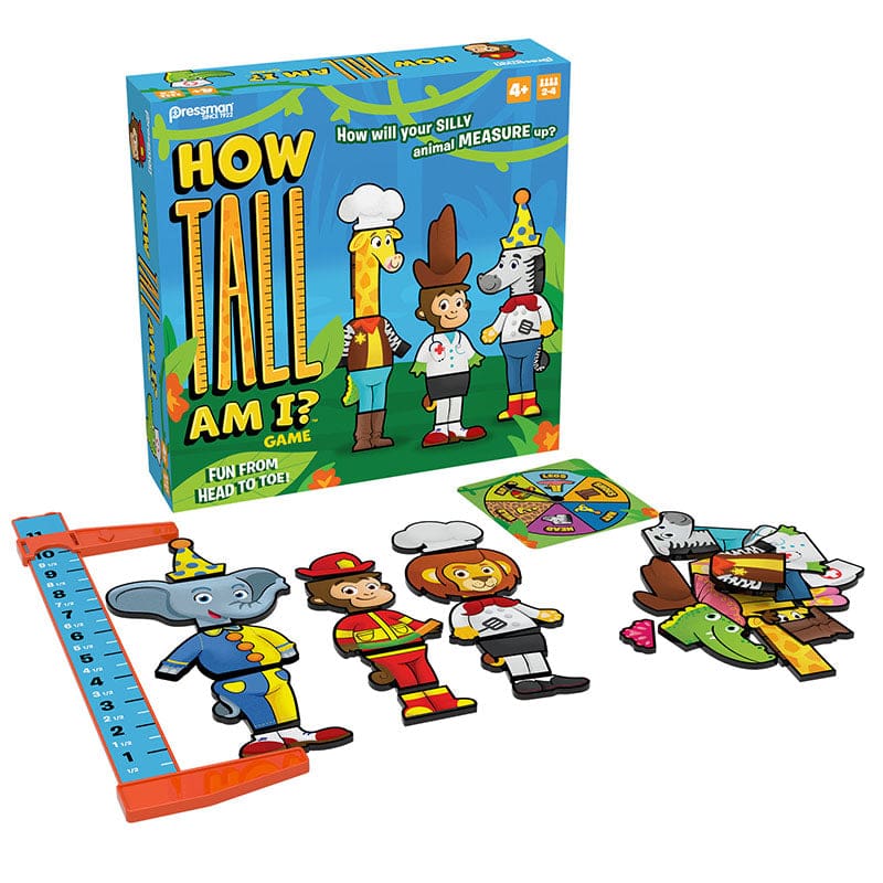How Tall Am I Game (Pack of 2) - Games - Pressman