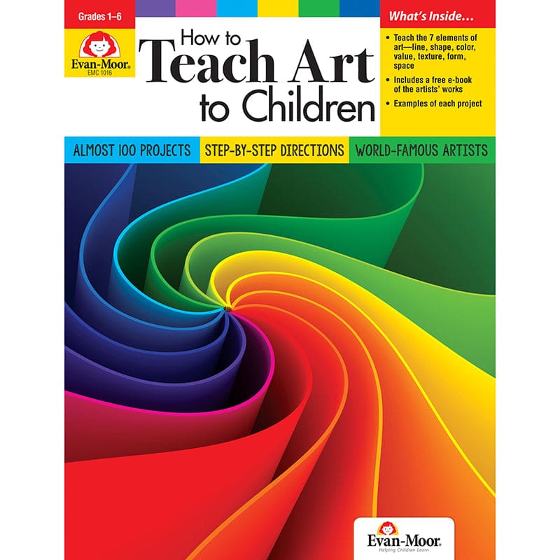 How To Teach Art To Children (Pack of 2) - Art Lessons - Evan-moor