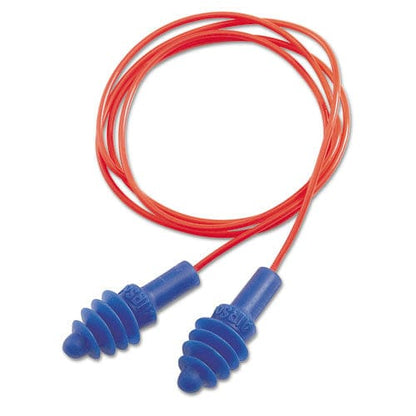 Howard Leight by Honeywell Dpas-30r Airsoft Multiple-use Earplugs 27nrr Red Polycord Blue 100/box - Janitorial & Sanitation - Howard Leight®