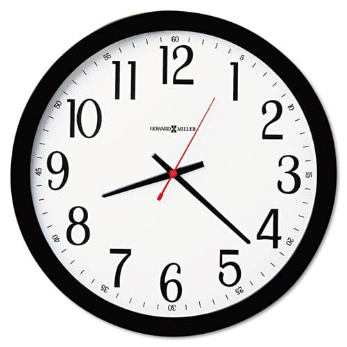 Howard Miller Gallery Wall Clock 16 Overall Diameter Black Case 1 Aa (sold Separately) - Office - Howard Miller®