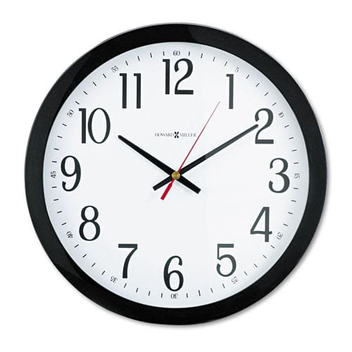 Howard Miller Gallery Wall Clock 16 Overall Diameter Black Case 1 Aa (sold Separately) - Office - Howard Miller®