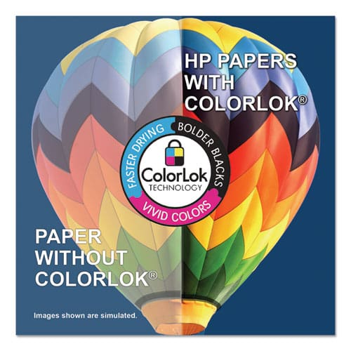 HP Papers Brightwhite24 Paper 100 Bright 24 Lb Bond Weight 8.5 X 11 Bright White 500/ream - School Supplies - HP Papers