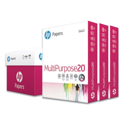 HP Papers Multipurpose20 Paper 96 Bright 20 Lb Bond Weight 8.5 X 11 White 500/ream - School Supplies - HP Papers