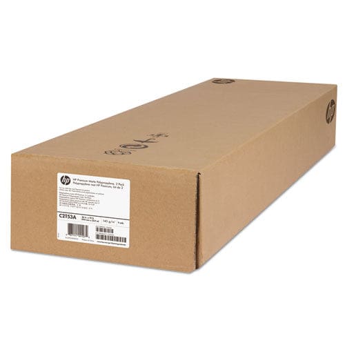 HP Premium Matte Polypropylene Paper 2 Core 36 X 75 Ft Matte White 2/pack - School Supplies - HP