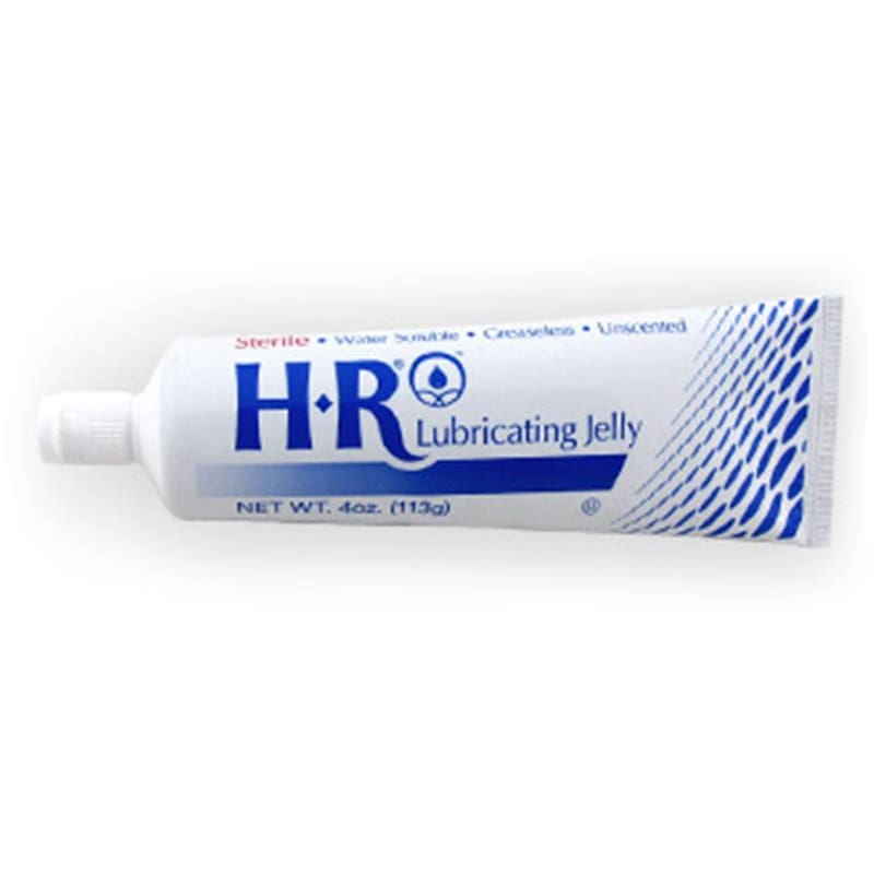 HR Pharmaceuticals Hr Lubricating Jelly 4Oz Tube (Pack of 6) - Nursing Supplies >> Lubricating Jelly - HR Pharmaceuticals