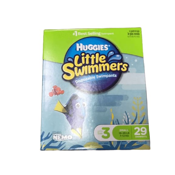 Huggies Little Swimmers Disposable Swimpants, Up to Size 3, 29 ct. - ShelHealth.Com