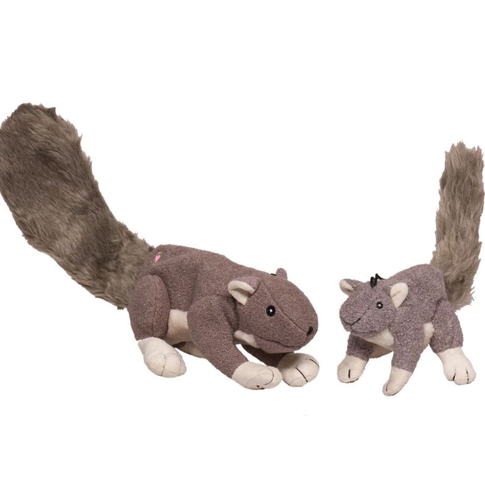 Huggle Hounds Dog Big Feller Squirrel Gray - Pet Supplies - Huggle