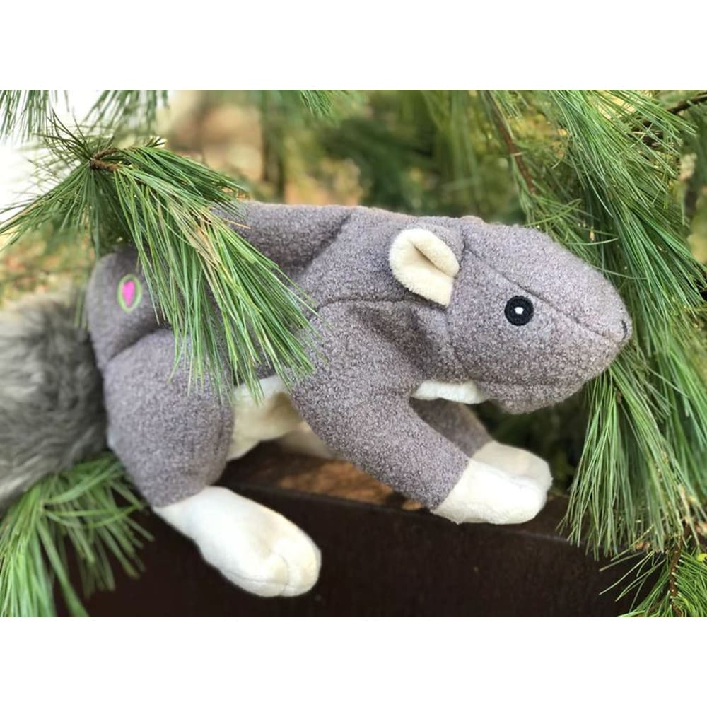 Huggle Hounds Dog Feller Squirrel Gray - Pet Supplies - Huggle