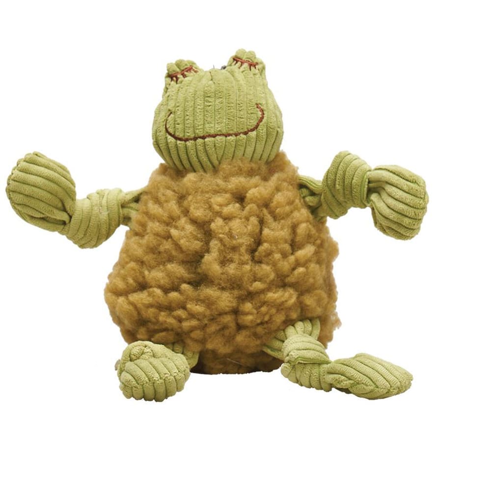 Hugglehounds Dog Fleece Flufferknot Fiona Frog Large - Pet Supplies - Hugglehounds