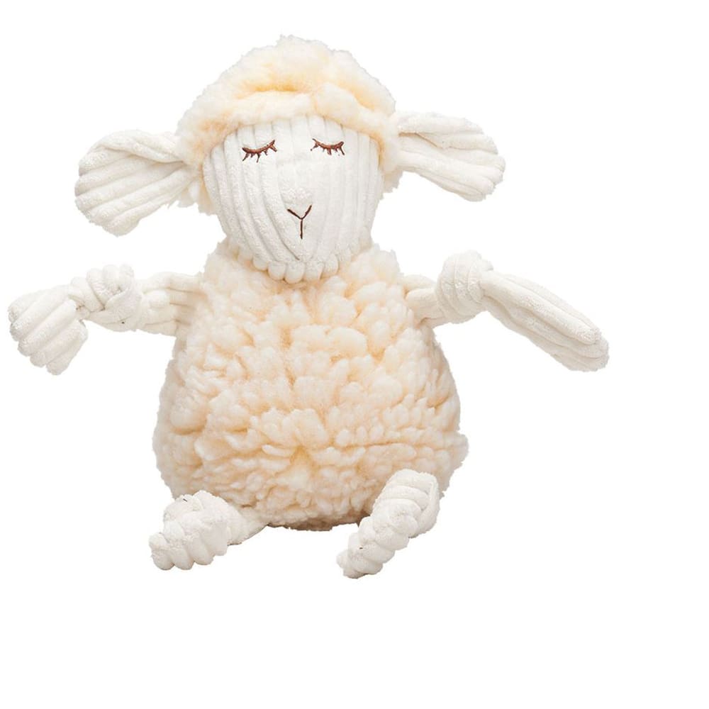 Hugglehounds Dog Fleece Flufferknot Louise Lamb Small - Pet Supplies - Hugglehounds