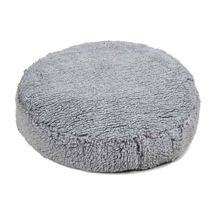 Hugglehounds Dog Fleece Pouf Bed; Gray - Small - Pet Supplies - Hugglehounds