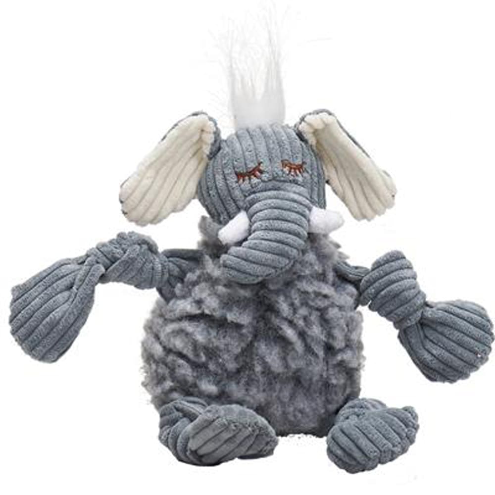 Hugglehounds Dog Flufferknottie Ellamae Elephant Small - Pet Supplies - Hugglehounds