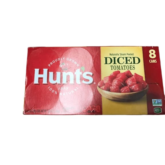 Hunt's Diced Tomatoes - 8 cans of 14.5oz - ShelHealth.Com