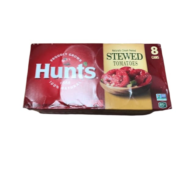 Hunt's Stewed Tomatoes 8 cans of 14.5oz ShelHealth