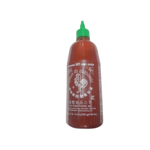 Huy Fong, Sriracha Hot Chili Sauce, 28-Ounce Bottle - ShelHealth.Com