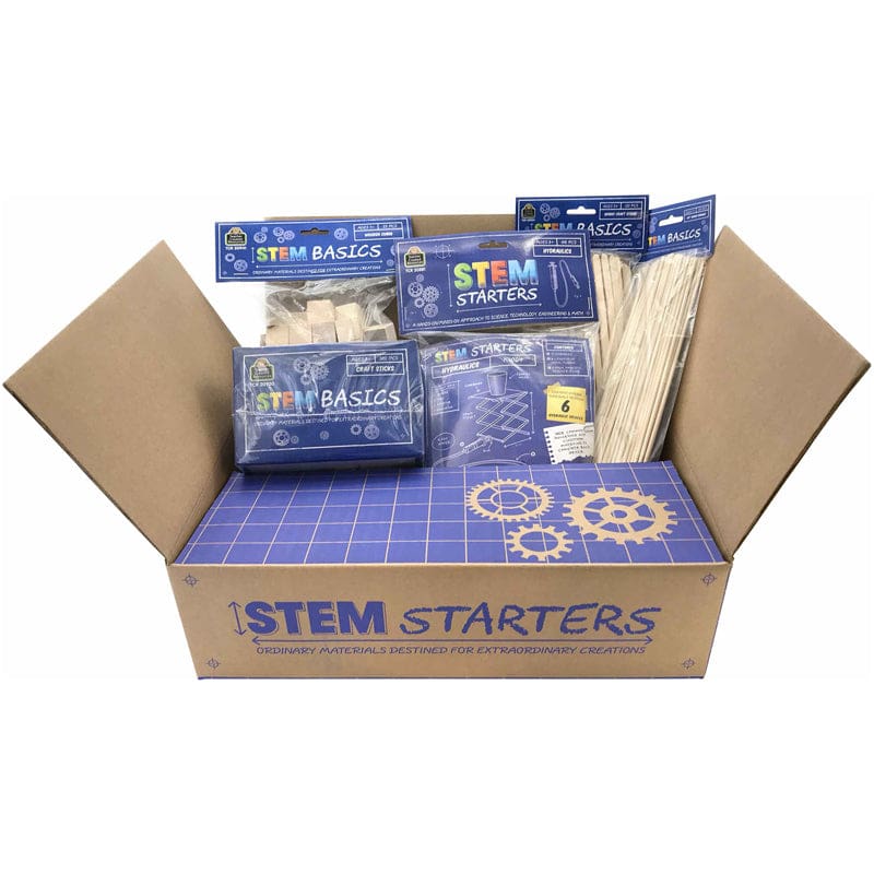 Hydraulics Stem Starter Kit - Blocks & Construction Play - Teacher Created Resources