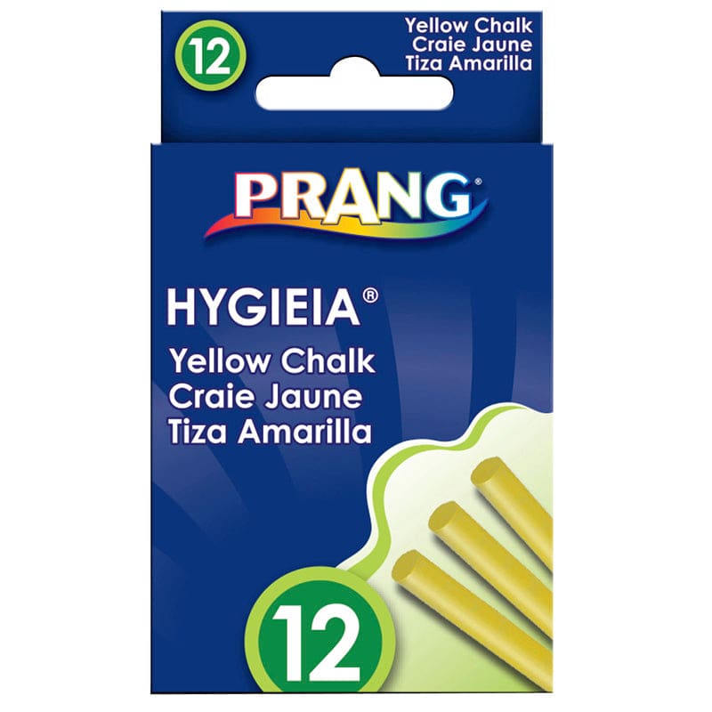 Hygieia Dustless Board Chalk Easy Yellow (Pack of 12) - Chalk - Dixon Ticonderoga Company