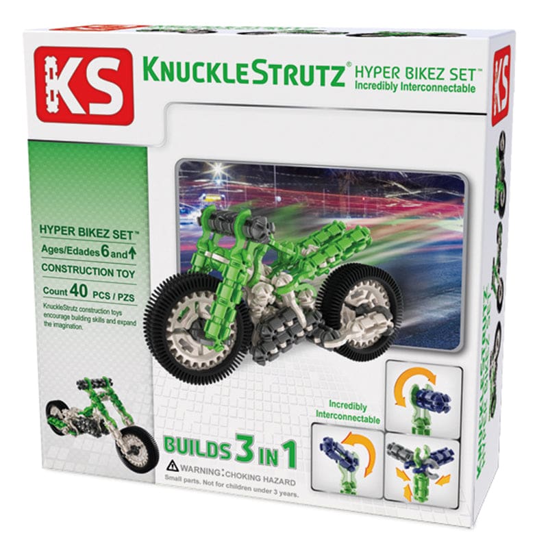Hyperbikez Set (Pack of 3) - Blocks & Construction Play - Knucklestrutz