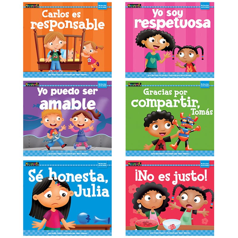 I Get Along W Other Spanish 6 Pk Bk Myself Readers - Books - Newmark Learning